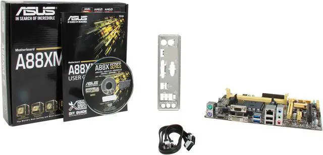 Alt view image 5 of 5 - ASUS A88XM-E FM2+ AMD A88X (Bolton D4) USB 3.0 HDMI Micro ATX AMD Motherboard