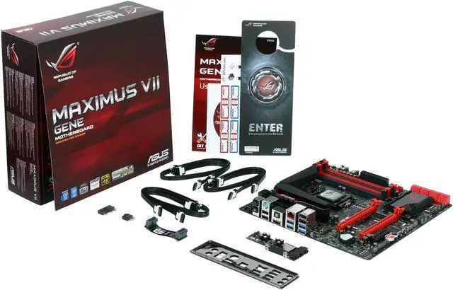 Alt view image 5 of 5 - ASUS ROG MAXIMUS VII GENE LGA 1150 Intel Z97 HDMI USB 3.0 Micro ATX Intel Gaming Motherboard