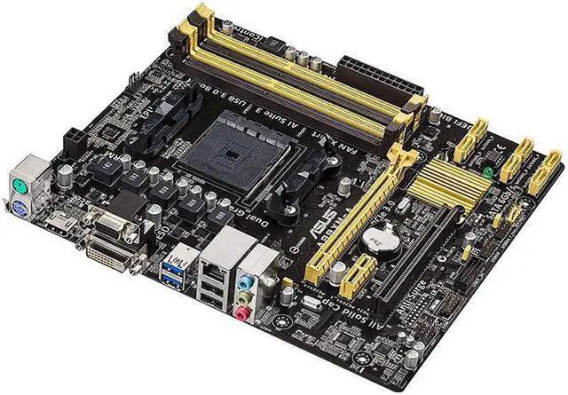 Refurbished: ASUS A88XM-A FM2+ FM2 Micro ATX AMD Motherboard
