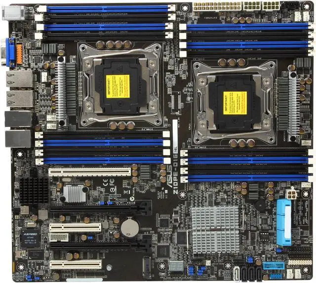 Alt view image 3 of 5 - ASUS Z10PE-D16/4L SSI EEB Server Motherboard Dual LGA 2011 R3