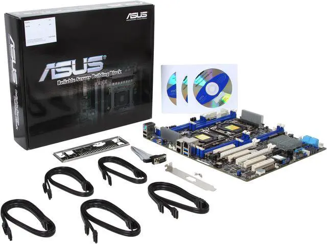 Alt view image 5 of 5 - ASUS Z10PA-D8 ATX Server Motherboard Dual LGA 2011-3