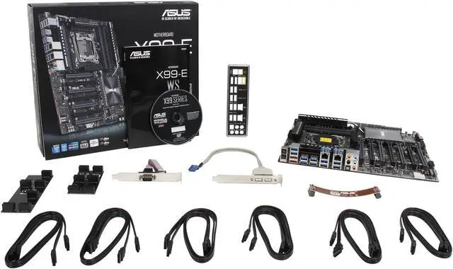 Alt view image 5 of 5 - ASUS X99-E WS LGA 2011-v3 Intel X99 USB 3.0 CEB Form Factor Intel Motherboard