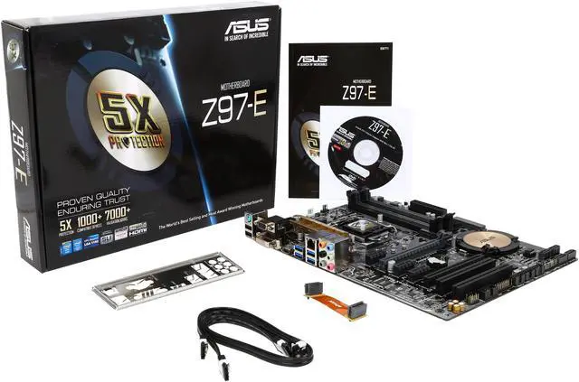 Alt view image 6 of 5 - ASUS Z97-E LGA 1150 Intel Z97 HDMI USB 3.0 ATX Intel Motherboard