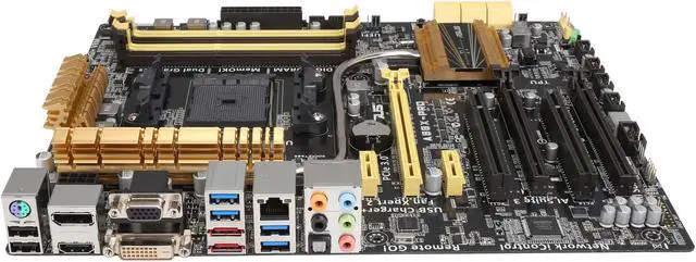 Alt view image 2 of 5 - ASUS A88X-PRO-R FM2+ / FM2 AMD A88X (Bolton D4) 6 x SATA 6Gb/s USB 3.0 HDMI ATX AMD Motherboard - Certified - Grade A Certified Refurbished