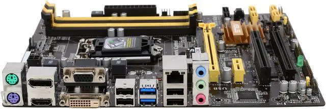 Refurbished: ASUS B85M-E/CSM-R Micro ATX Intel Motherboard