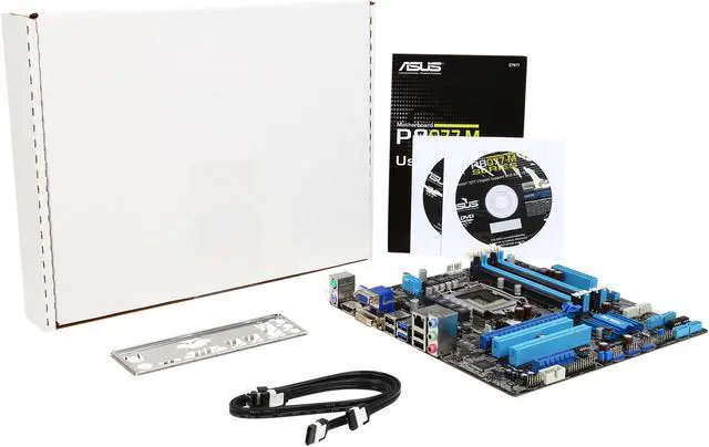 Alt view image 5 of 5 - ASUS P8Q77-M/CSM-R LGA 1155 Intel Q77 USB 3.0 Micro ATX Intel Motherboard - Certified - Grade A