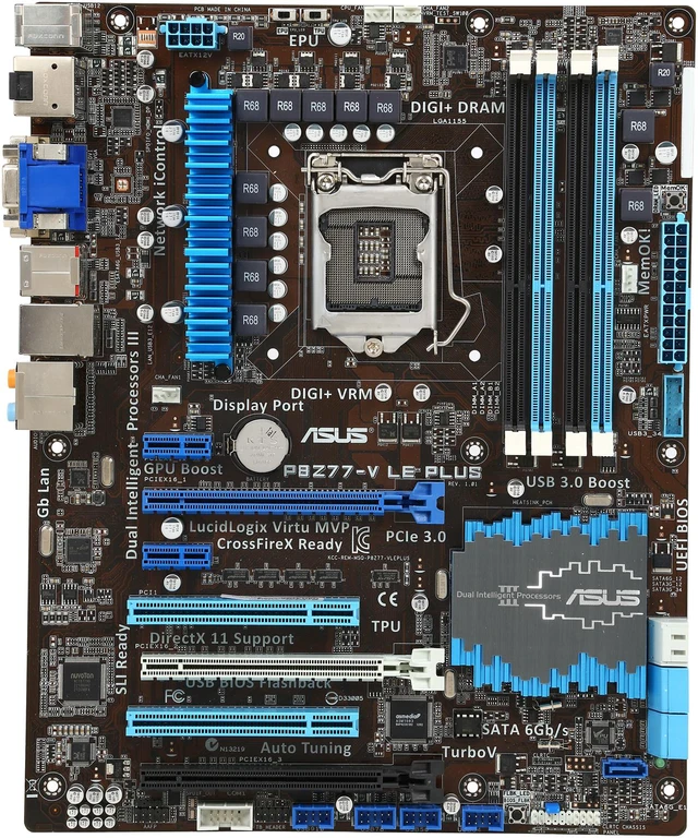 P877 Refurbished: ASUS P8Z77-V LE PLUS-R LGA 1155 ATX Intel Motherboard ...