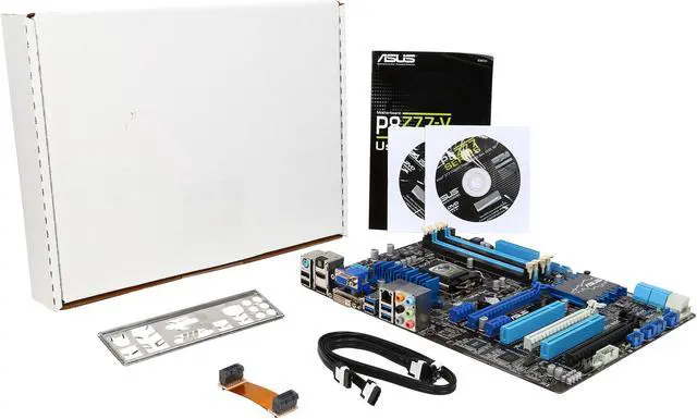 Alt view image 5 of 5 - ASUS P8Z77-V LK-R LGA 1155 Intel Z77 HDMI USB 3.0 ATX Intel Motherboard with UEFI BIOS - Certified - Grade A