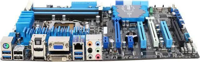 Alt view image 2 of 5 - ASUS P8Z77-V PRO-R LGA 1155 Intel Z77 HDMI USB 3.0 ATX Intel Motherboard - Certified - Grade A