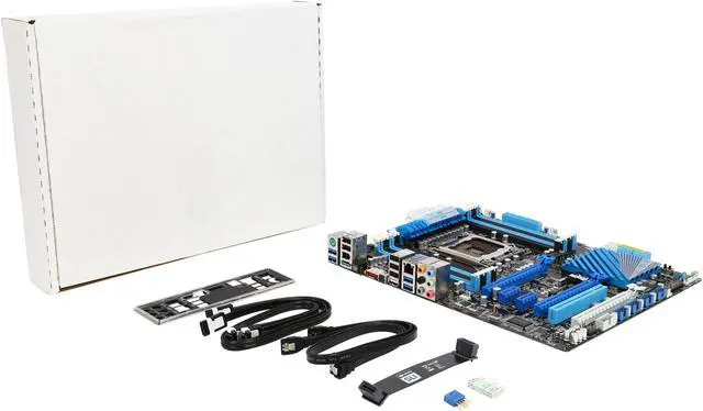Alt view image 5 of 5 - ASUS P9X79-R LGA 2011 Intel X79 USB 3.0 ATX Intel Motherboard with UEFI BIOS - Certified - Grade A