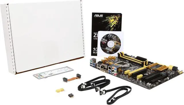 Alt view image 5 of 5 - ASUS Z87-PLUS-R LGA 1150 Intel Z87 HDMI USB 3.0 ATX Intel Motherboard - Certified - Grade A