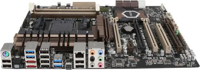 Alt view image 2 of 5 - ASUS SABERTOOTH 990FX R2.0-R AM3+ AMD 990FX + SB950 USB 3.0 ATX AMD Motherboard with UEFI BIOS - Certified - Grade A