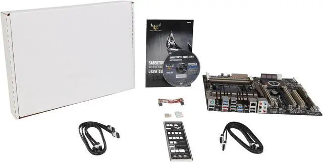 Alt view image 5 of 5 - ASUS SABERTOOTH 990FX R2.0-R AM3+ AMD 990FX + SB950 USB 3.0 ATX AMD Motherboard with UEFI BIOS - Certified - Grade A