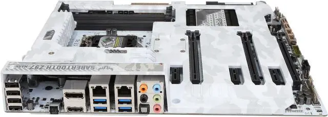 Alt view image 2 of 5 - ASUS SABERTOOTH Z97 MARK S ATX Motherboard