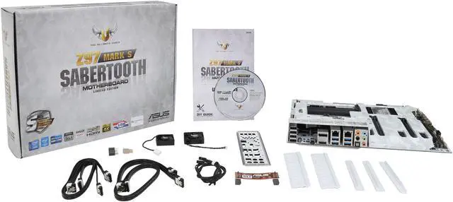 Alt view image 5 of 5 - ASUS SABERTOOTH Z97 MARK S ATX Motherboard