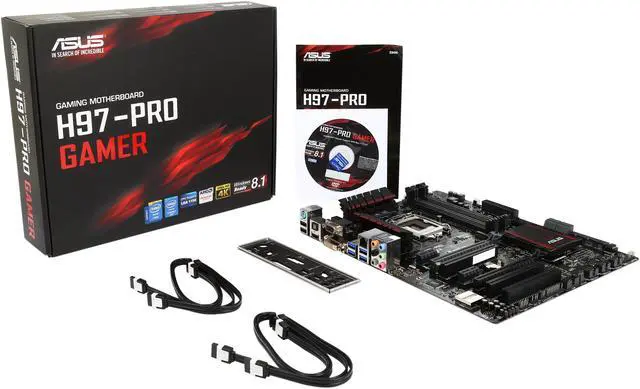 Alt view image 6 of 5 - ASUS H97-PRO GAMER LGA 1150 Intel H97 HDMI USB 3.0 ATX Intel Motherboard