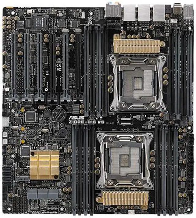 Alt view image 2 of 4 - ASUS Z10PE-D16 WS LGA 2011-v3 Intel C612 PCH USB 3.0 SSI EEB Intel Motherboard