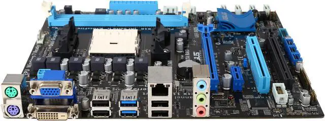 Alt view image 2 of 5 - ASUS F1A75-M LE-R FM1 AMD A75 (Hudson D3) USB 3.0 Micro ATX AMD Motherboard with UEFI BIOS