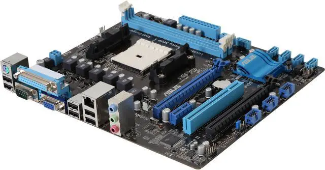 Main image of ASUS F1A55-M LX PLUS R2.0-R FM1 AMD A55 (Hudson D2) Micro ATX AMD Motherboard with UEFI BIOS