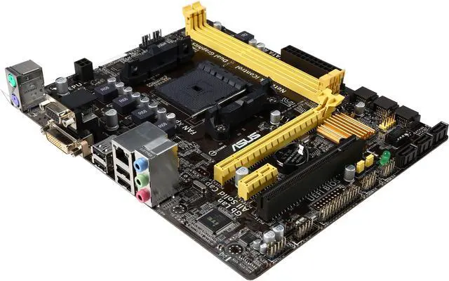 Main image of ASUS A55BM-E-R FM2+ / FM2 AMD A55 (Hudson D2) Micro ATX AMD Motherboard Certified Refurbished