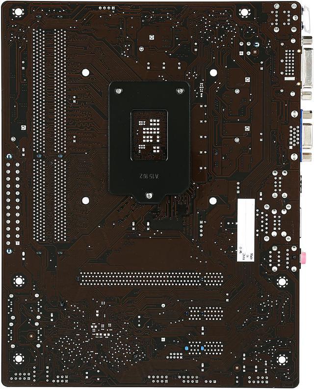 Alt view image 5 of 5 - ASUS H61M-K LGA 1155 Intel H61 (B3) uATX Intel Motherboard