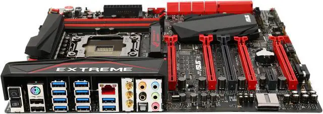 Alt view image 2 of 13 - ASUS ROG RAMPAGE V EXTREME/U3.1 LGA 2011-v3 Intel X99 USB 3.1 Extended ATX Intel Gaming Motherboard