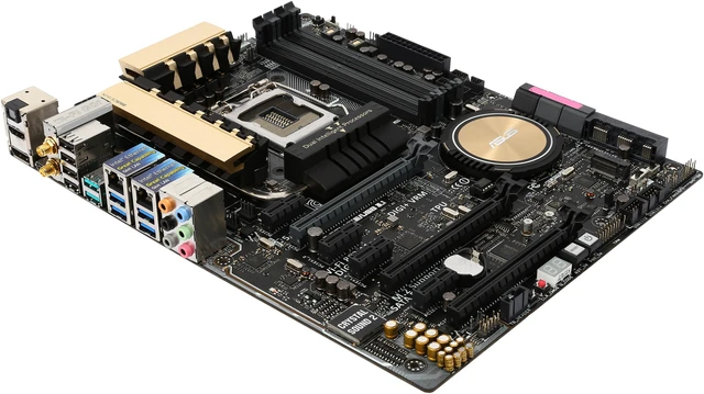 Main image of ASUS Z97-DELUXE/USB 3.1 LGA 1150 Intel Z97 HDMI SATA 6Gb/s USB 3.1 ATX Intel Motherboard