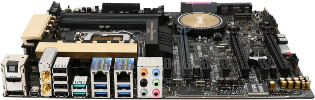 Alt view image 2 of 5 - ASUS Z97-DELUXE/USB 3.1 LGA 1150 Intel Z97 HDMI SATA 6Gb/s USB 3.1 ATX Intel Motherboard