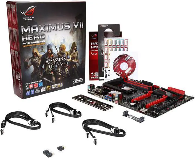 Alt view image 8 of 7 - ASUS ROG MAXIMUS VII HERO/ACU LGA 1150 Intel Z97 HDMI USB 3.0 ATX Intel Motherboard