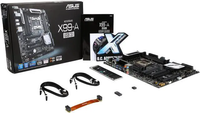 Alt view image 6 of 5 - ASUS X99-A/USB 3.1 LGA 2011-v3 Intel X99 USB 3.1 USB 3.0 ATX Intel Motherboard
