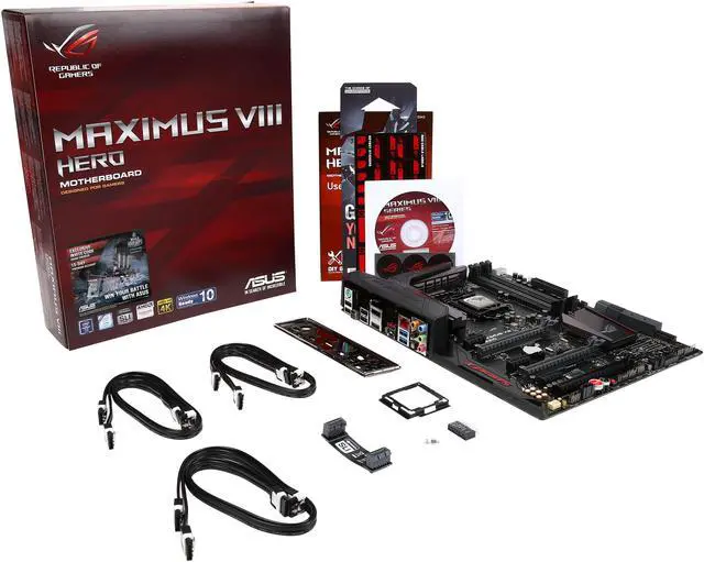 Alt view image 6 of 5 - ASUS ROG MAXIMUS VIII HERO LGA 1151 Intel Z170 HDMI USB 3.1 ATX Intel Gaming Motherboard