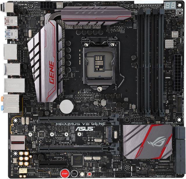 Alt view image 4 of 5 - ASUS ROG MAXIMUS VIII GENE LGA 1151 Intel Z170 HDMI USB 3.1 Micro ATX Intel Gaming Motherboard