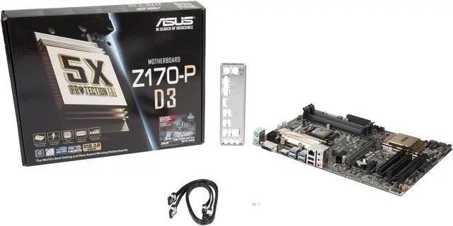 Alt view image 6 of 5 - ASUS Z170-P D3 LGA 1151 Intel Z170 HDMI USB 3.0 ATX Intel Motherboard