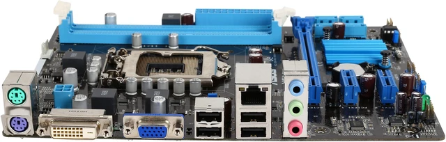 Alt view image 2 of 5 - ASUS H61M-K-R LGA 1155 Intel H61(B3) uATX Intel Motherboard