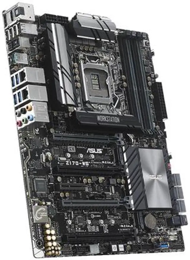 Alt view image 2 of 2 - ASUS Z170-WS LGA 1151 Intel Z170 HDMI USB 3.1 USB 3.0 ATX Intel Motherboard