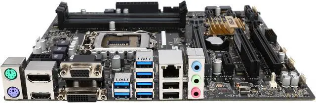 Alt view image 2 of 5 - ASUS Q170M-C/CSM LGA 1151 Intel Q170 HDMI USB 3.0 uATX Intel Motherboard