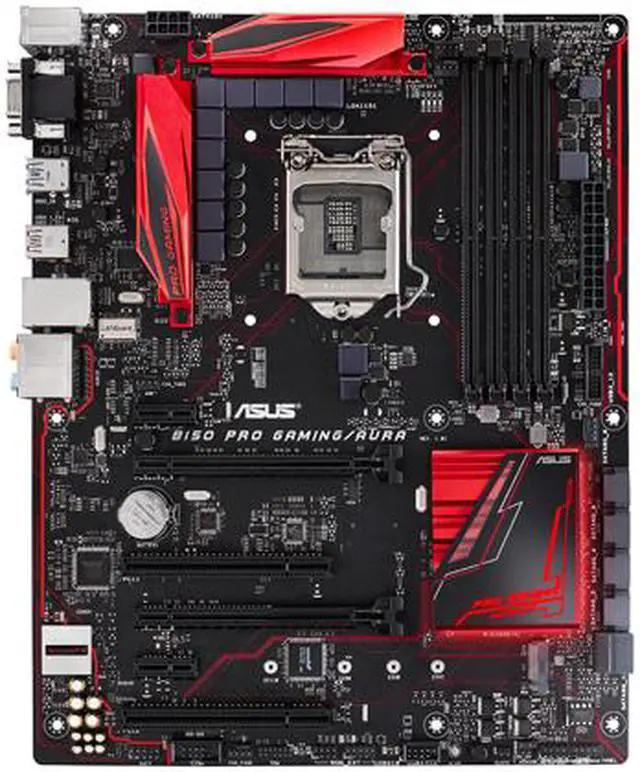 Alt view image 4 of 10 - ASUS B150 PRO GAMING/AURA LGA 1151 Intel B150 HDMI USB 3.1 USB 3.0 ATX Intel Motherboard