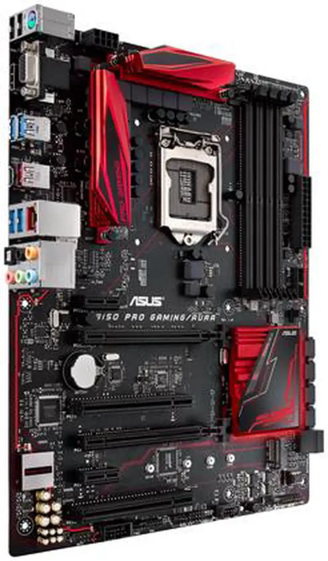 Alt view image 5 of 10 - ASUS B150 PRO GAMING/AURA LGA 1151 Intel B150 HDMI USB 3.1 USB 3.0 ATX Intel Motherboard