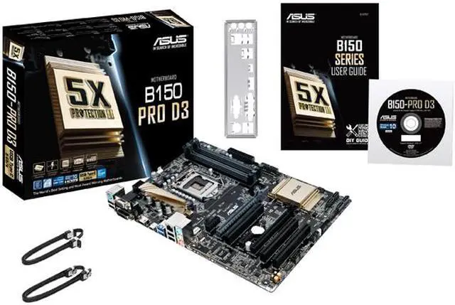 Alt view image 6 of 7 - ASUS B150-PRO D3 LGA 1151 Intel B150 HDMI USB 3.0 ATX Intel Motherboard