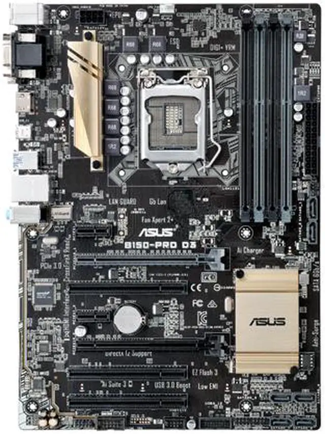Alt view image 3 of 7 - ASUS B150-PRO D3 LGA 1151 Intel B150 HDMI USB 3.0 ATX Intel Motherboard