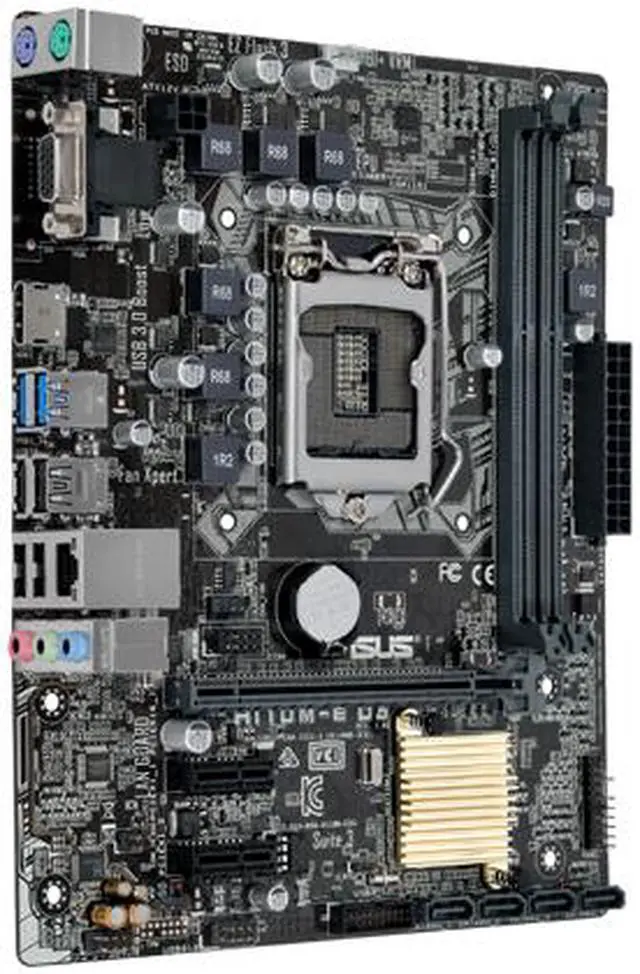 Alt view image 2 of 6 - ASUS H110M-E D3 LGA 1151 Intel H110 HDMI USB 3.0 uATX Intel Motherboard
