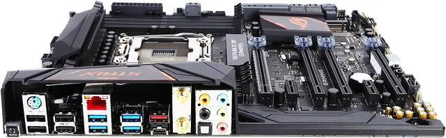 Alt view image 2 of 5 - ASUS ROG STRIX X99 GAMING LGA 2011-v3 Intel X99 USB 3.1 ATX Intel Motherboard