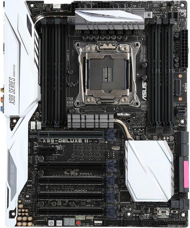 Alt view image 4 of 5 - ASUS X99-DELUXE II LGA 2011-v3 Intel X99 USB 3.1 ATX Intel Motherboard