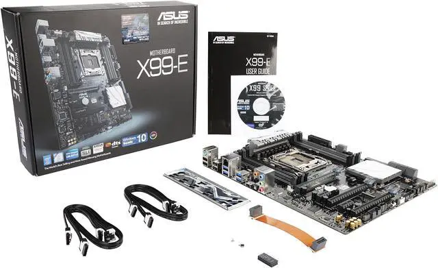 Alt view image 5 of 5 - ASUS X99-E LGA 2011-v3 Intel X99 USB 3.1 ATX Motherboards - Intel