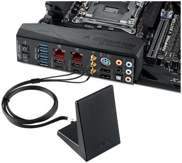 Alt view image 10 of 11 - ASUS ROG RAMPAGE V EDITION 10 LGA 2011-v3 Intel X99 USB 3.1 Extended ATX Motherboards - Intel