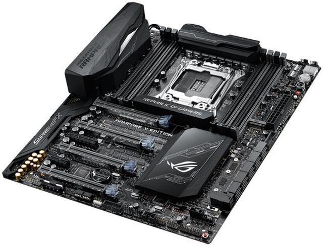 Alt view image 3 of 11 - ASUS ROG RAMPAGE V EDITION 10 LGA 2011-v3 Intel X99 USB 3.1 Extended ATX Motherboards - Intel