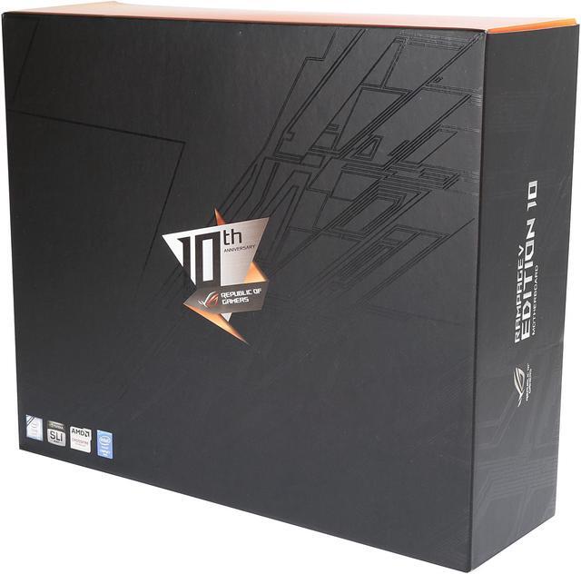 Alt view image 11 of 11 - ASUS ROG RAMPAGE V EDITION 10 LGA 2011-v3 Intel X99 USB 3.1 Extended ATX Motherboards - Intel