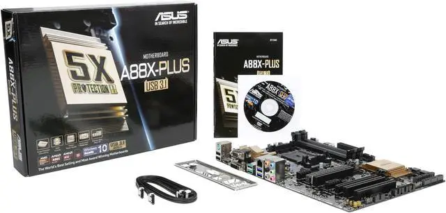 Alt view image 6 of 5 - ASUS A88X-PLUS/USB 3.1 FM2+ AMD A88X (Bolton D4) USB 3.1 USB 3.0 HDMI ATX Motherboards - AMD
