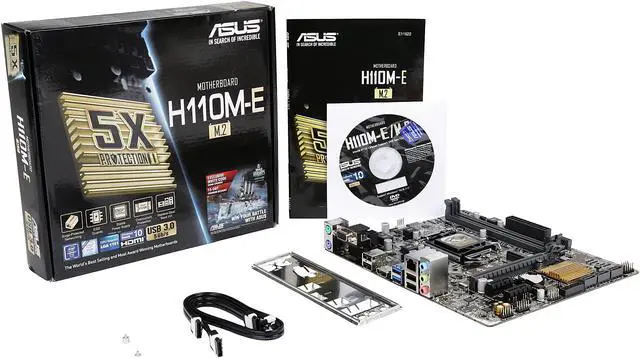 Alt view image 6 of 5 - ASUS H110M-E/M.2 LGA 1151 Intel H110 HDMI USB 3.1 Micro ATX Motherboards - Intel