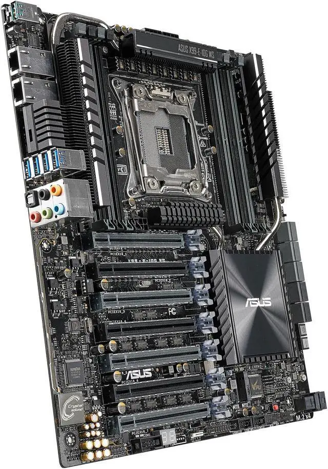 Alt view image 4 of 6 - ASUS X99-E-10G WS LGA 2011-v3 Intel X99 USB 3.1 CEB Intel Motherboard
